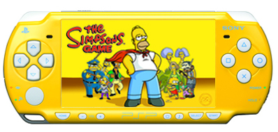 PSP Simpsons Game